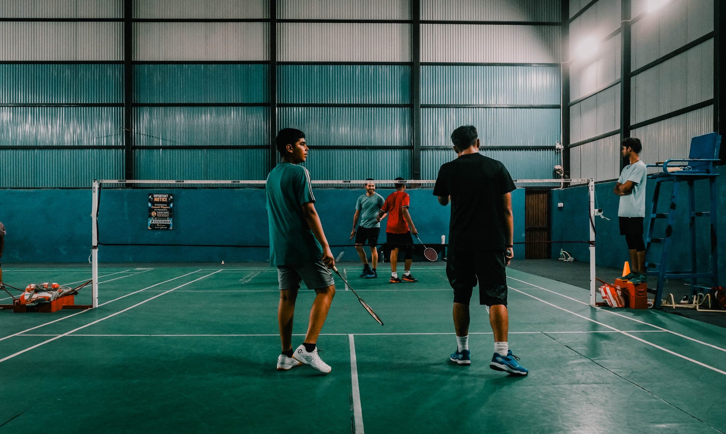 Sports coaching session at Aspire Sports Academy